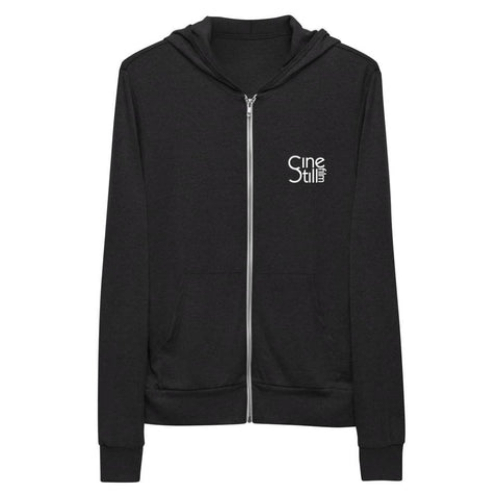 CineStill M Black Hoodie with White Logo